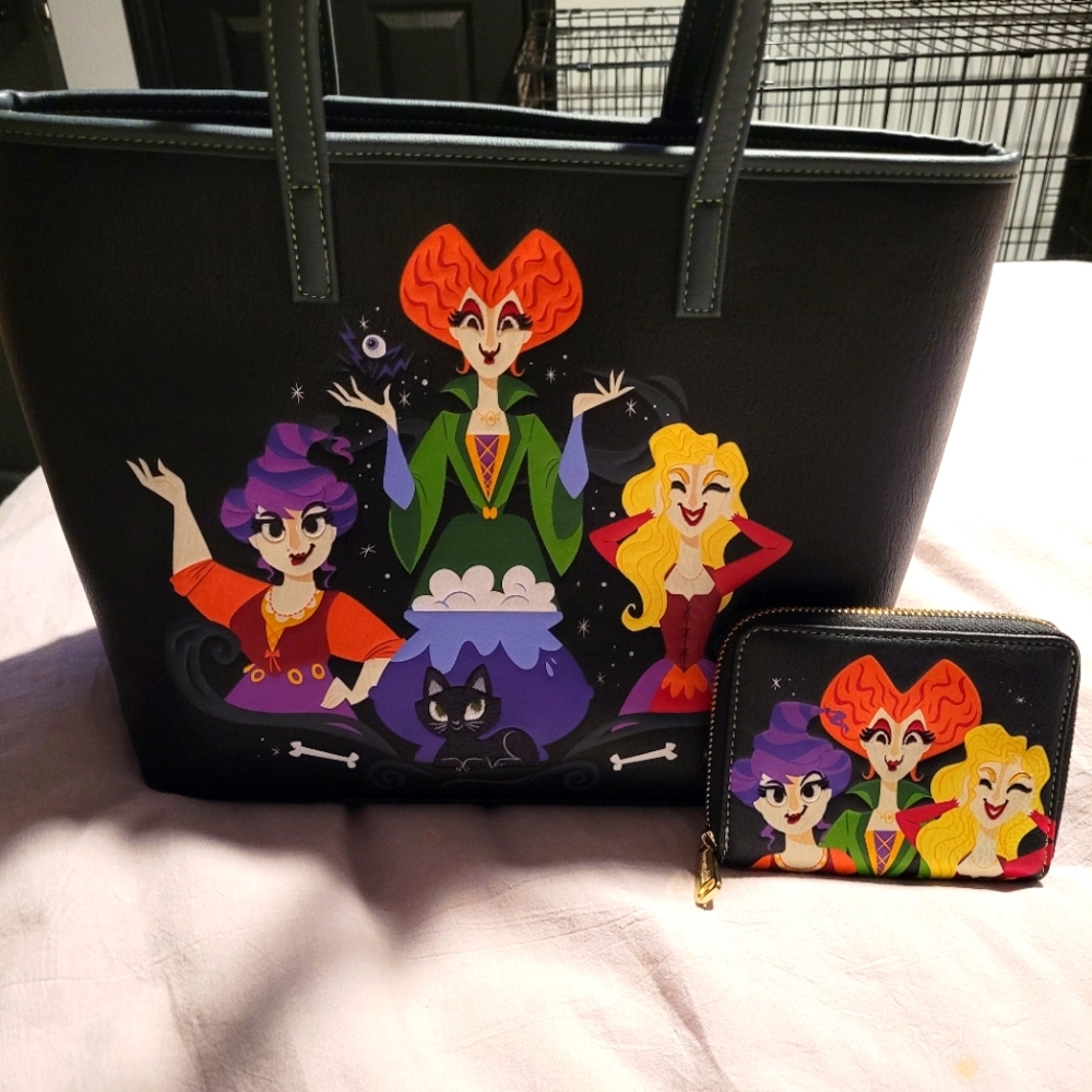 Lounge fly Hocus Pocus purse and wallet